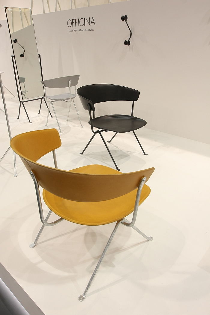 Officina Lounge Chair by Ronan & Erwan Bouroullec for Magis, a sseen at Milan Furniture Fair 2016