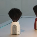 A shaving brush by Jo Zarth for Mühle, as seen at Offspring, GALERIE Angewandte Kunst Schneeberg