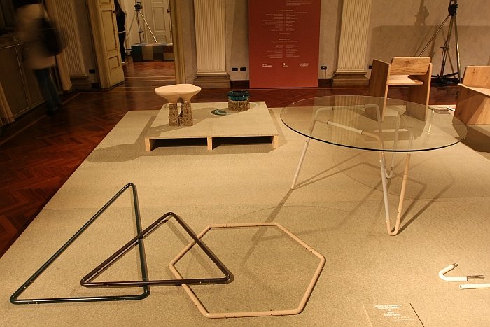 OS Plumbing by Thomas Lommée & Christiane Högner with OpenStructures, as seen at Belgian Matters, Milan 2016