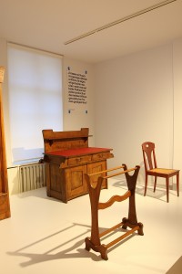 Furniture by Augustt Endell for the Nordsee-Sanatorium, Wyk, as seen at Germany versus France. The Struggle over Style 1900-1930, Bröhan Museum Berlin