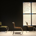 Three versions of the MR 10 by Mies van der Rohe, from three different manufacturers, as seen at Germany versus France. The Struggle over Style 1900-1930, Bröhan Museum Berlin