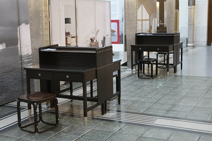 Furniture for the Postsparkasse Wien by Otto Wagner