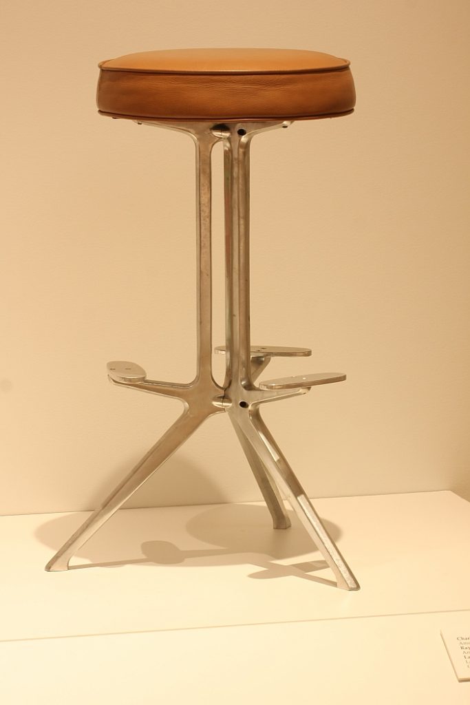 La Fonda Bar Stool by Charles and Ray Eames, as seen at Modern Design at GRAM: 20th Century Furniture