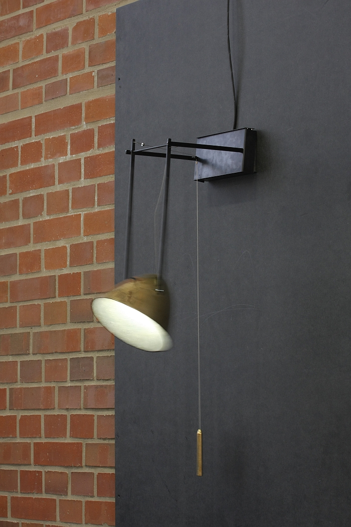 Interlude Wall Light by Elena Tezak, as seen at the International Marianne Brandt Contest 2016 Exhibition
