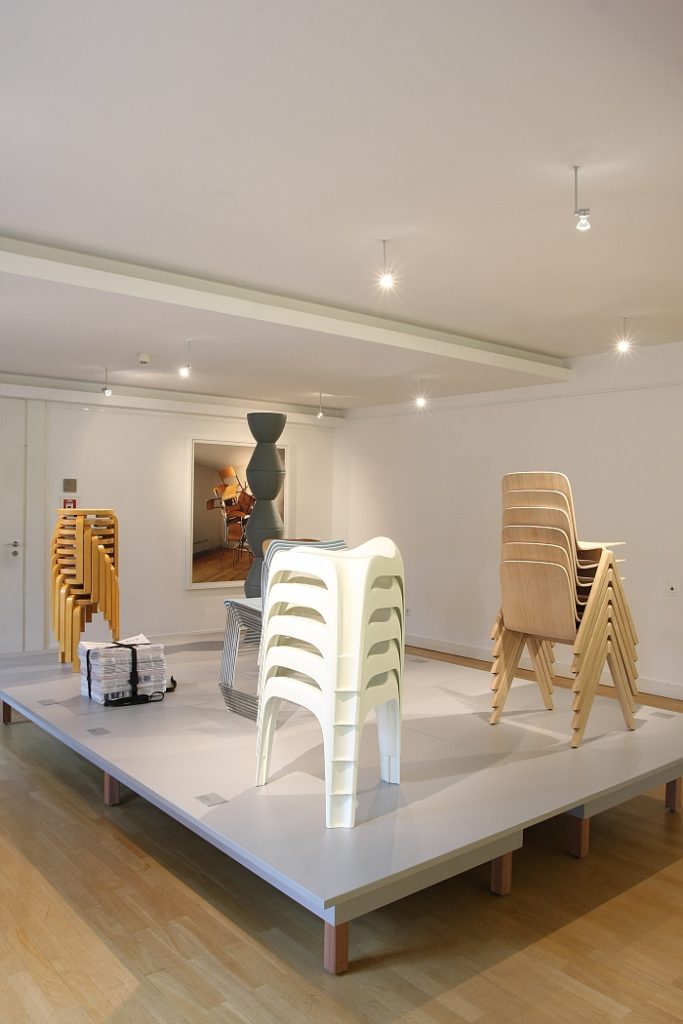 Stackable Chairs, as seen at Stapeln. Ein Prinzip der Moderne at the Wilhelm Wagenfeld Haus Bremen