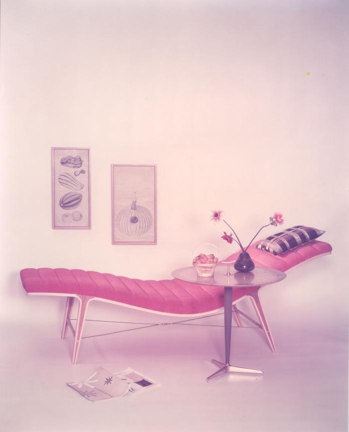 Edward J Wormley. "Listen to Me" Chaise. after 1948. Edward J Wormley papers; Professional (KA0048.02). New School Archives and Special Collections Digital Archive.