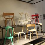 Prototypes of the 404 collection by Stefan Diez for Thonet, as seen at FULL HOUSE: Design by Stefan Diez, Museum für Angewandte Kunst Cologne