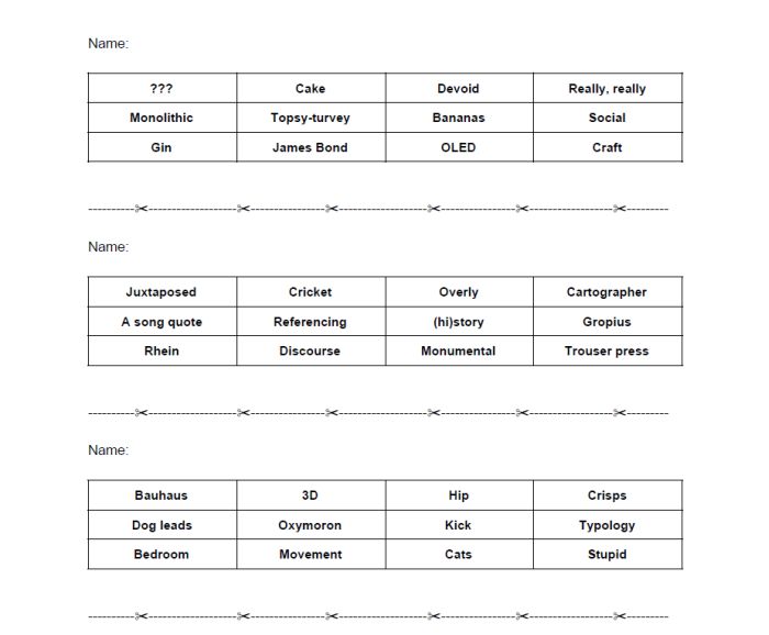 2017 smow blog campus tour bingo