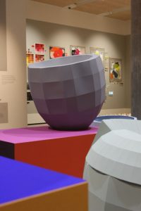 A colour catcher, a 3D colour chart, as seen at Breathing Colour by Hella Jongerius, the Design Museum, London