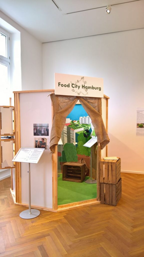 Food City Hamburg. Food in the city for the city, a project from the HafenCity University Hamburg, as seen at Food Revolution 5.0. Design for Tomorrow’s Society, Museum für Kunst und Gewerbe Hamburg