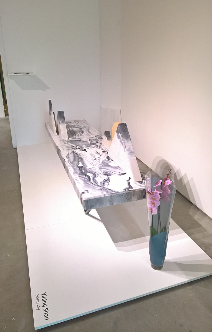 Landscape Bench "Harmony" by Yining Shan, as seen at Central St Martins, London Degree Show 2017