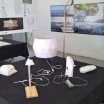 Lamps produced from the Digital Crafting 3D modelling class, as seen at the Hochschule für Bildende Künste Braunschweig Rundgang 2017