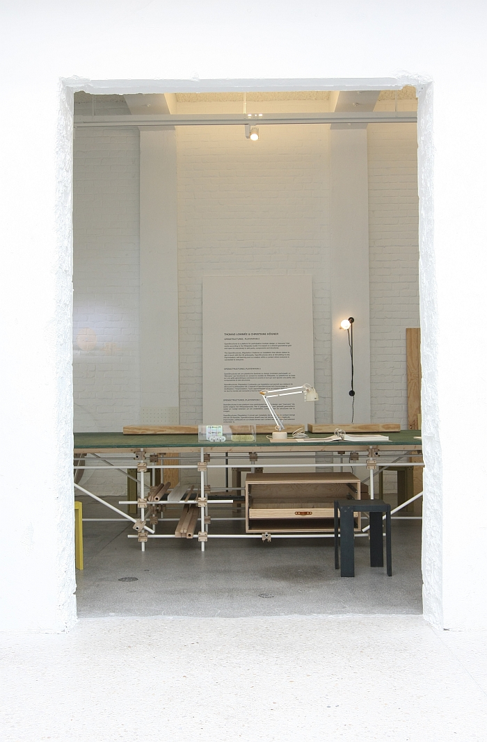 Openstructures from Thomas Lommée & Christiane Högner, as seen at Occupation:Designer, MAD Brussels