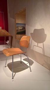 The DCM by Charles and Ray Eames, as seen at Plywood: Material of the Modern World, the V&A Museum London