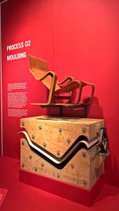 Pressing Marcel Breuer's Short Chair, as seen at Plywood: Material of the Modern World, the V&A Museum London