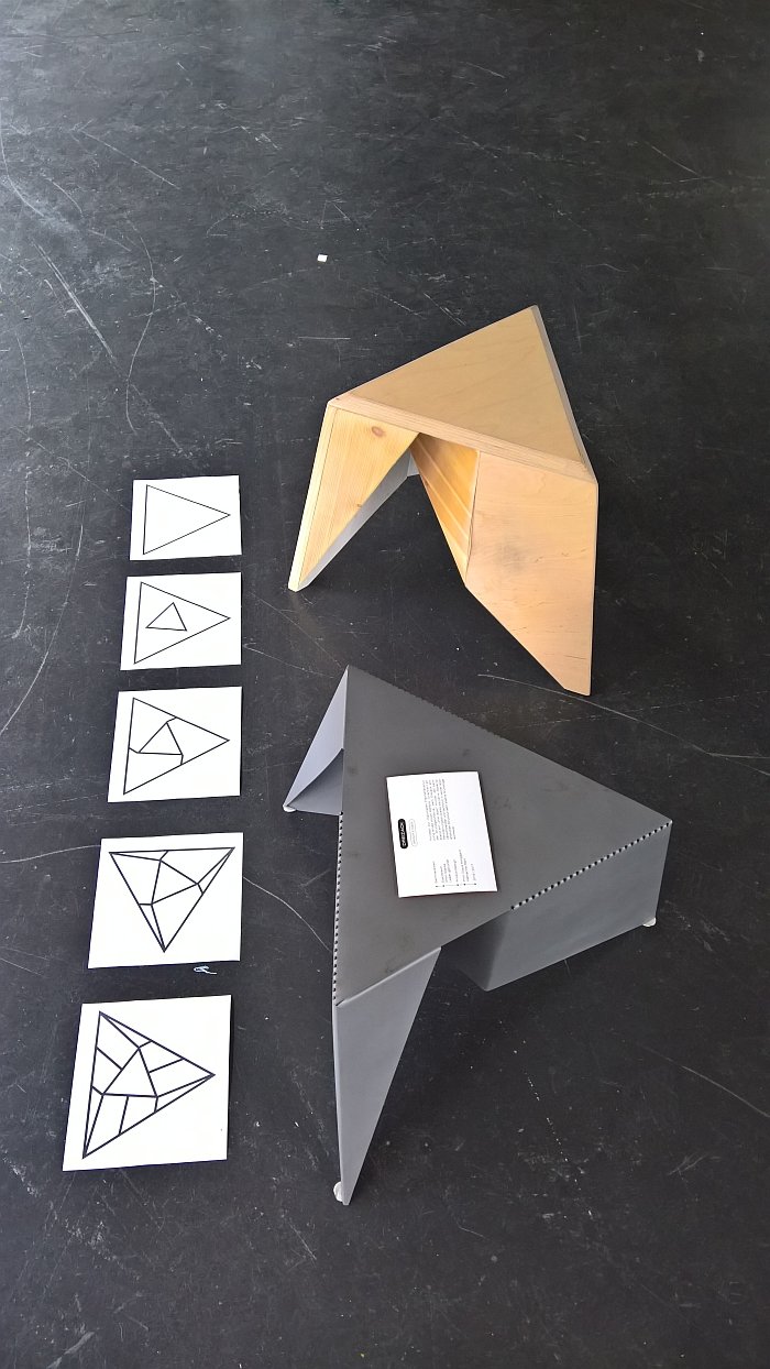Dreizack by Gregor Stober, as seen at Rundgang durch die Lichthöfe, Hochschule für Gestaltung Karlsruhe
