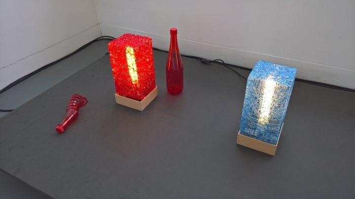 PET Lampe by Gaétan Bobichon, as seen at LuForm Ludwig Forum Aachen