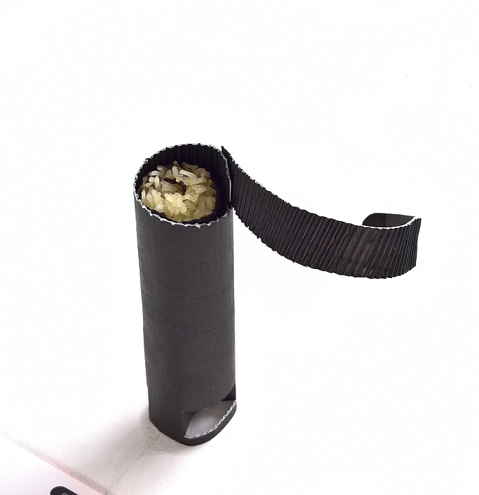 Sushi To Go by Johannes Bauer, as seen at Rundgang durch die Lichthöfe, Hochschule für Gestaltung Karlsruhe