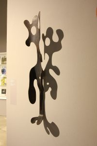 A splint sculpture by Ray Eames, as seen at Charles & Ray Eames. The Power of Design, Vitra Design Museum
