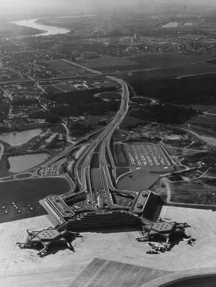 Köln-Bonn Airport by Paul Schneider-Esleben (Photo Courtesy Institut für Auslandsbeziehungen, IFA)