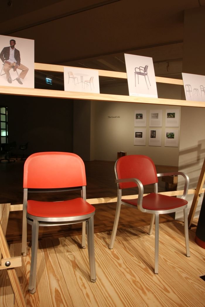 1" Chair by Jasper Morrison for Emeco, as seen at Jasper Morrison - Thingness, Grassi Museum for Applied Arts Leipzig