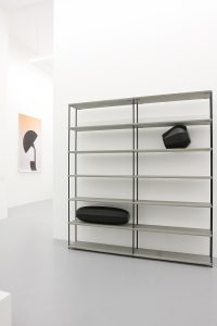 S3 shelving system by Klemens Grund for Tecta, and a photo CAP lamp by kaschkasch taken by Thomas Wiuf Schwartz, as seen at Generation Köln