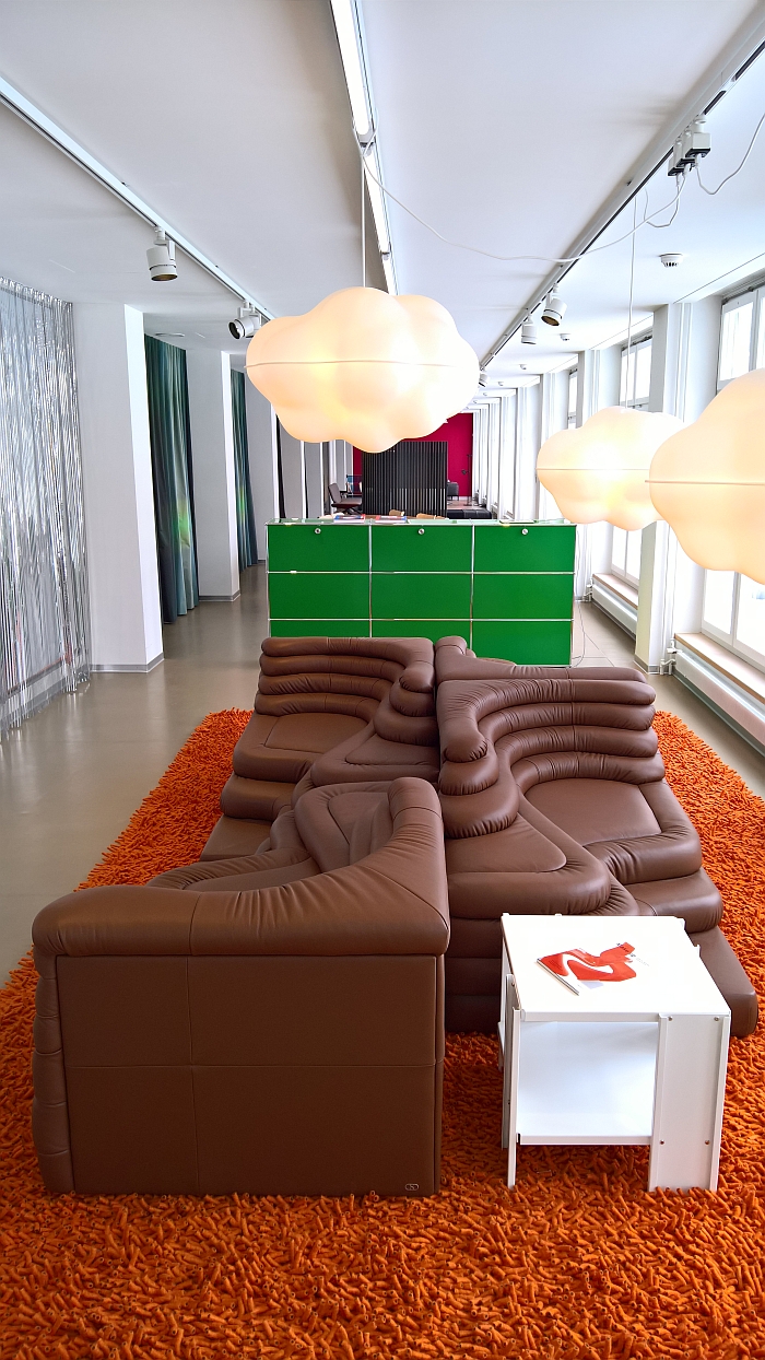 Terazza sofa by Ubald Klug for De Sede, as seen at Swiss Design Lounge, Museum für Gestaltung Zürich