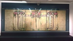 The May Queen by Margaret Macdonald, as seen at Charles Rennie Mackintosh. Making the Glasgow Style, Kelvingrove Art Gallery and Museum, Glasgow