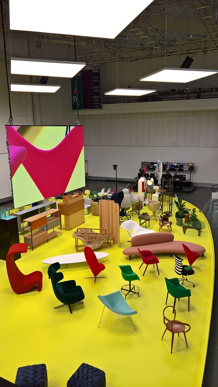 Vitra -Typecasting, as seen at Milan Design Week 2018