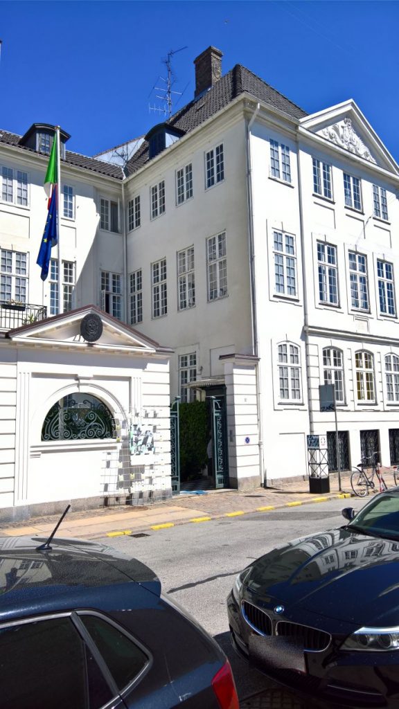 The Embassy of Italy, Copenhagen