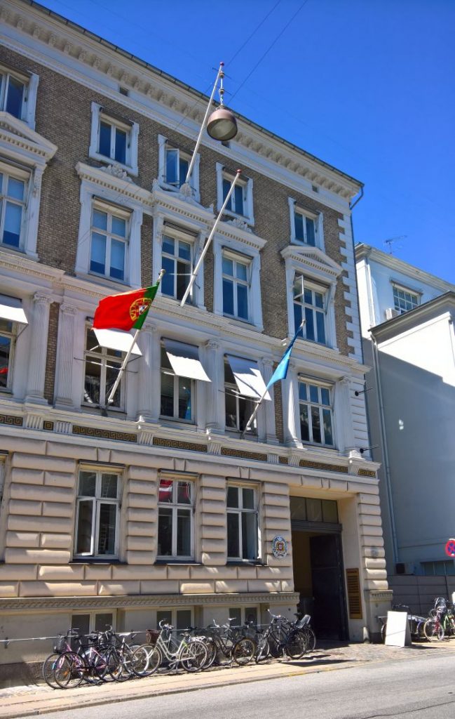 The Embassy of Portugal; Copenhagen