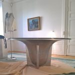Orotundo table by Glen Baghurst, as seen at The Embassy of Sweden, 3daysofdesign Copenhagen 2018