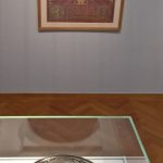 Plate with stag beetles by Johanna van Eybergen, and poster for the exhibition "De Vrouw" by Wilhelmina Drupsteen, as seen at Art Nouveau in Nederland, The Gemeentemuseum Den Haag