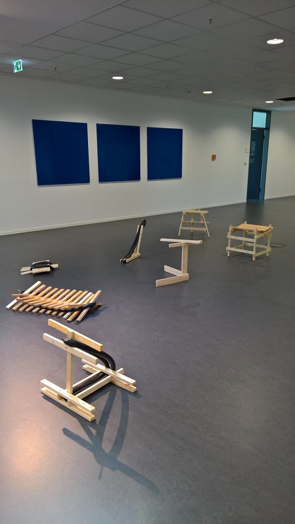 Works by Paul Kröger from the class Experimental Design, as seen at the Folkwang Universität der Künste Essen 2018 Rundgang