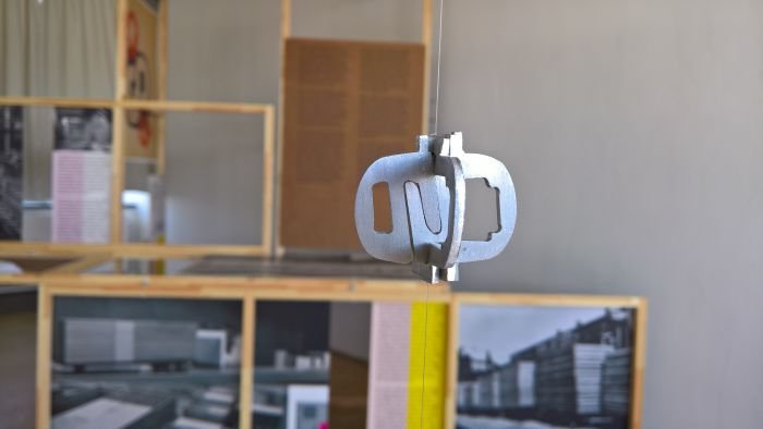 What all the fuss is about...a version of the Wachsmann connector, as seen at Bauhaus Lab 2018. The Art of Joining: Designing the Universal Connector, Stiftung Bauhaus Dessau