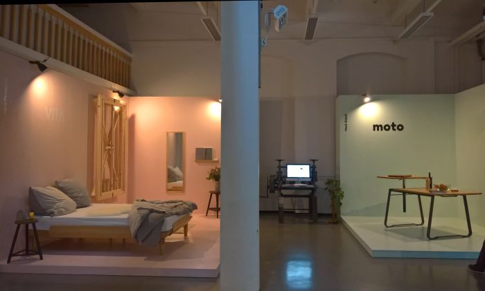 Vita by Vera Firmbach & Moto by Mark Geisel, as seen at Diploma 2018 Exhibition, FH Aachen