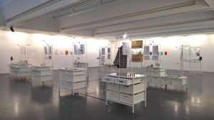 Presentation of the class Reuse, as seen at Jahresausstellung 2018, Kunsthochschule Burg Giebichenstein, Halle
