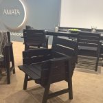 Usma lounge chair by Aalto+Aalto for Amata, as seen at spoga+gafa Cologne 2018