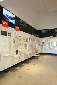 Victor Papanek's biography, as seen at Victor Papanek: The Politics of Design, Vitra Design Museum