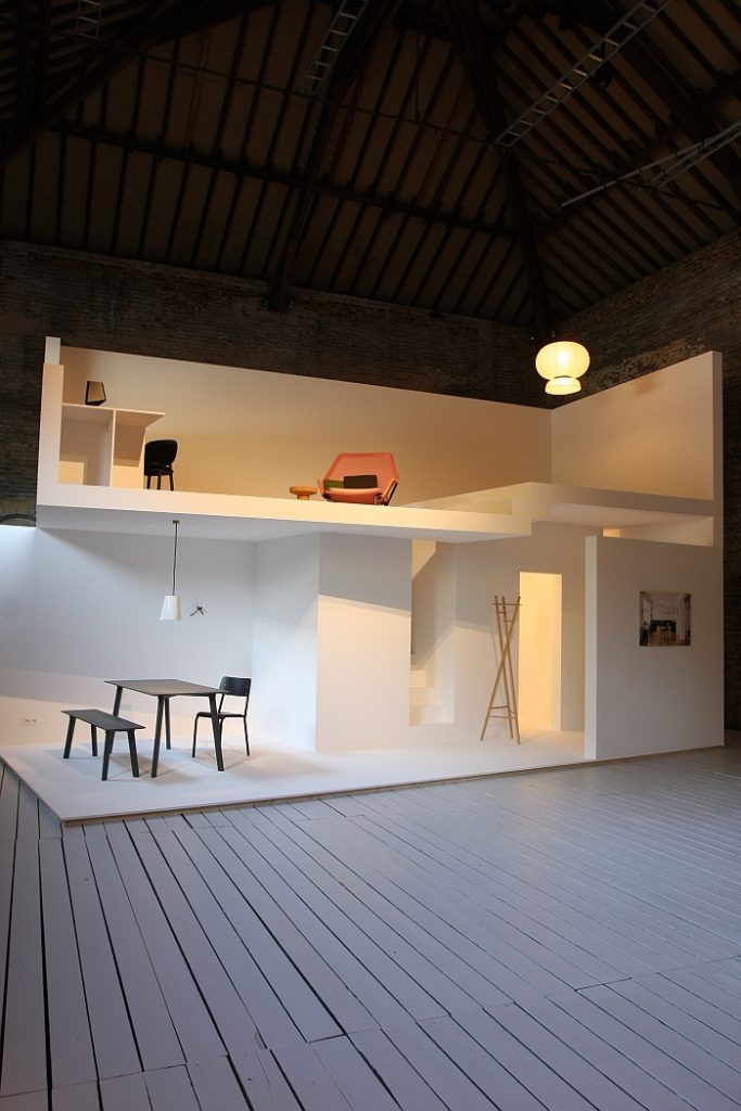 House of an artiste, an interior design challenge set for Benoît Deneufbourg in context of Process