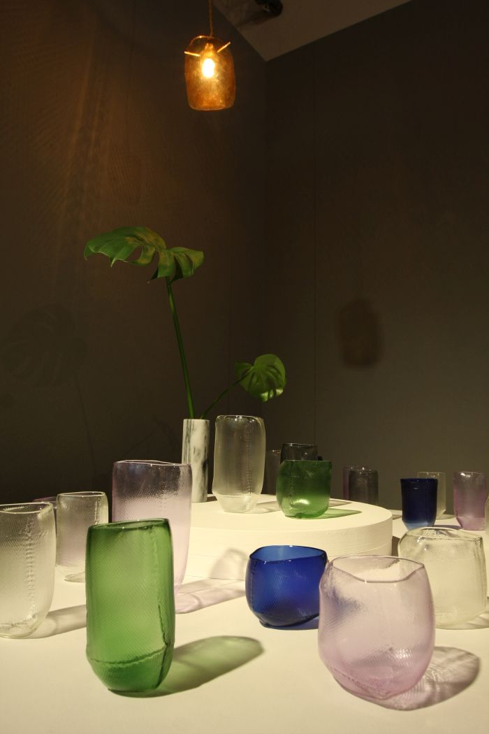 3rd Prize: Geplante Zufälle aus Glass by Naja Schulz (KISD), as seen at Kölner Design Preis/Toby E. Rodes Award 2018 Exhibition, MAKK Cologne