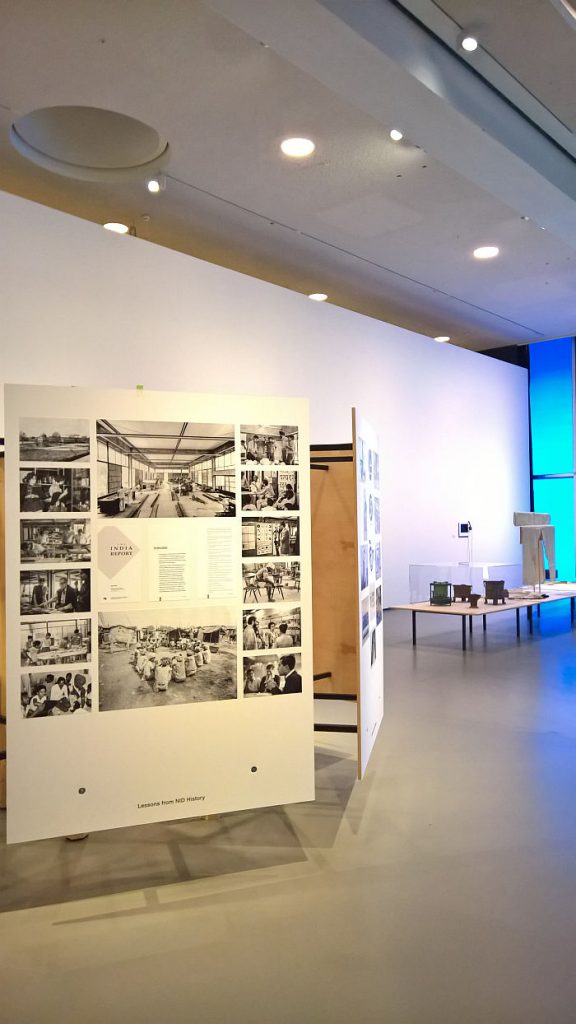 The India report by Charles & Ray Eames, and objects from the National Institute of Design Ahmedabad, as seen at Bauhaus Imaginista, Haus der Kulturen der Welt, Berlin