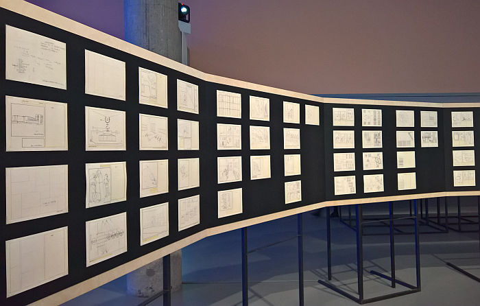 Drafts for a Bauhausbuch by Hannes Meyer, as seen at Bauhaus Imaginista, Haus der Kulturen der Welt, Berlin