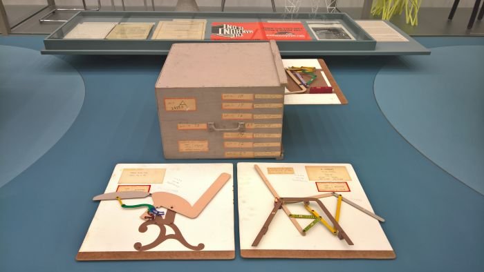 Models prepared by Anton Lorenz as part of an (unsuccesful) US Patent defence, as seen at Anton Lorenz: From Avant-Garde to Industry, Vitra Design Museum Schaudepot, Weil am Rhein