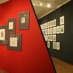 Graphic Cabinet (l) and "2nd Bauhaus New European Graphics monograph" by Martin Furtwängler (r), as seen at Bauhaus_Sachsen, Grassi Museum für Angewandte Kunst Leipzig