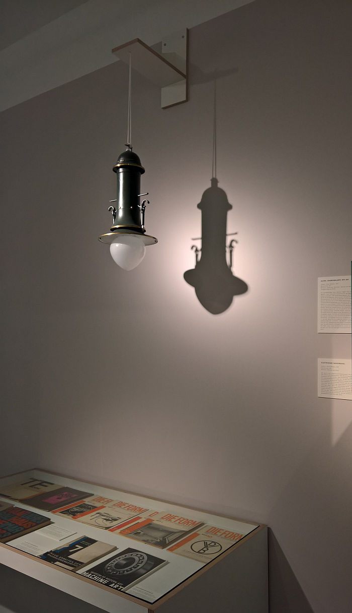 AEG Arc Lamp by Peter Behrens, as seen at Unique Piece or Mass Product?, Werkbundarchiv – Museum der Dinge, Berlin