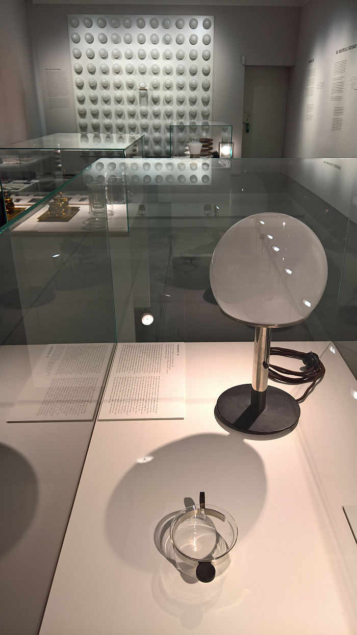 Wilhelm Wagenfeld - from the W1 Bauhaus Lamp to WV 343 for Lindner, as seen at Unique Piece or Mass Product?, Werkbundarchiv – Museum der Dinge, Berlin
