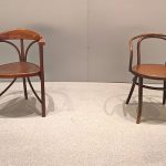 Nr 81 (l) & B 9 (r) by Gebrüder Thonet, as seen at Thonet & Design, Die Neue Sammlung - The Design Museum, Munich