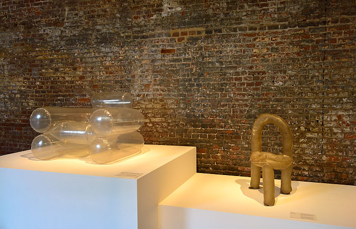 Blow by De Pas, d'Urbino & Lomazzi and Alces Alces by Victor Alge, as seen at Design on Air, Centre d'innovation et de design au Grand-Hornu