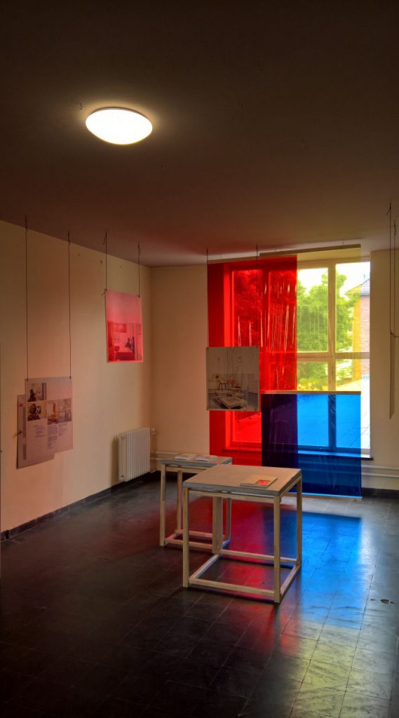 A presentation of the exhibition design for Shaping everyday life Bauhaus modernism in the GDR at the Dokumentationszentrum Alltagskultur der DDR Eisenhüttenstadt